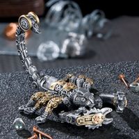 2er Set Künstlerische Steampunk Scorpio Skulpturen - Antik Silber Nordrhein-Westfalen - Gladbeck Vorschau