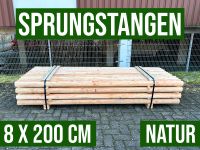Sprungstange Hindernisstangen Hindernis Holz  - 8 x 200 - NATUR Nordrhein-Westfalen - Lennestadt Vorschau