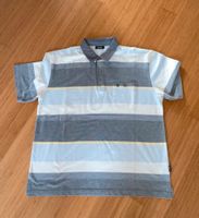 Poloshirt Hajo Herren Gr. 52 / 54 gestreift grau Shirt Bayern - Hohenwart Vorschau