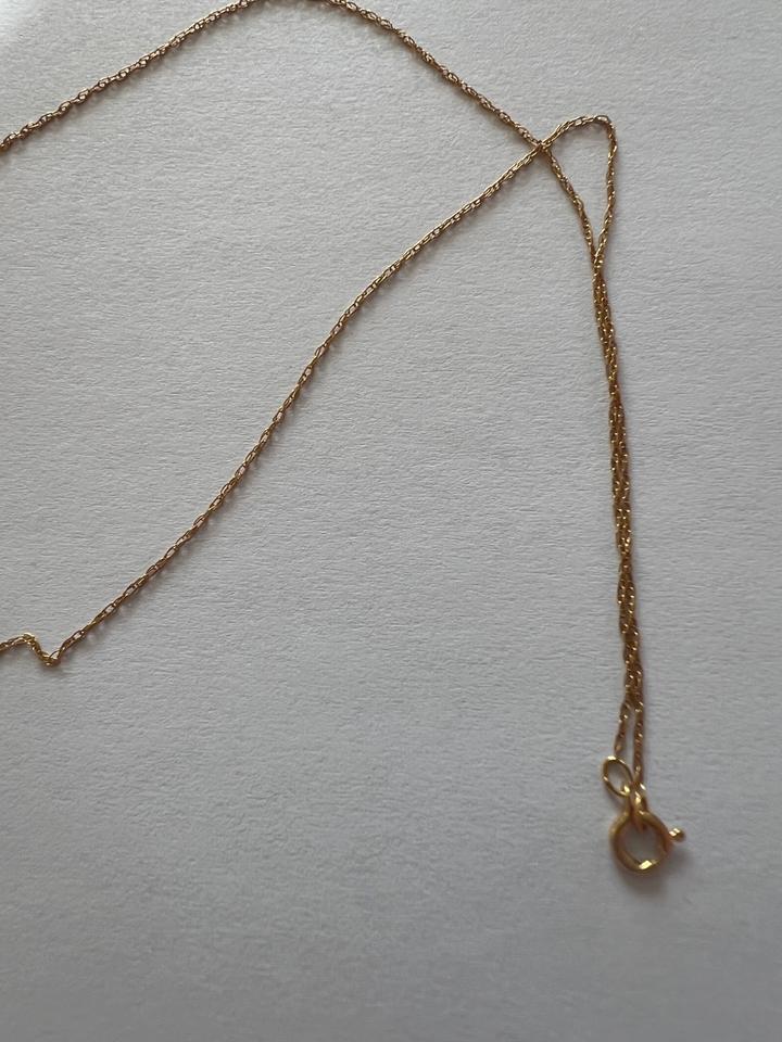 Diamant / Amethyst Herz mit Kette 417 / 10 k Gelbgold in Wuppertal