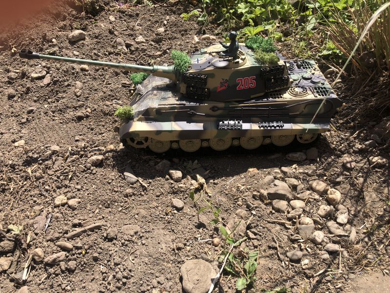 1/16 RC Panzer Königstiger mit Henschel-Turm in Essen