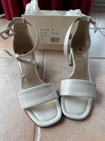 Högl Größe 38,5 Brautschuhe Hochzeit weiße Sandale Häfen - Bremerhaven Vorschau