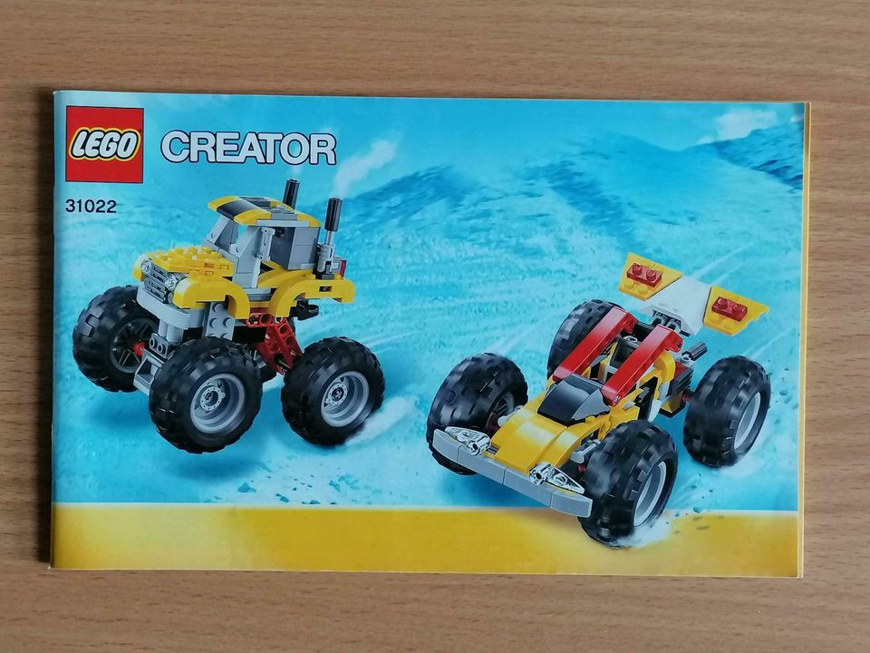 Lego Creator 3in1 31022 Quad / Monstertruck / Rennwagen in Beckingen