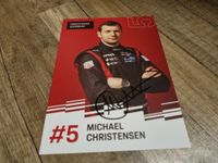 1 Autogramm MICHAEL CHRISTENSEN  WEC 2024 Porsche Motorsport Sachsen - Chemnitz Vorschau