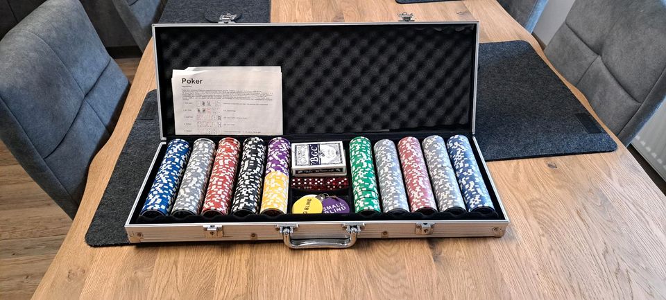 Pokerkoffer neuwertig in Teuschnitz