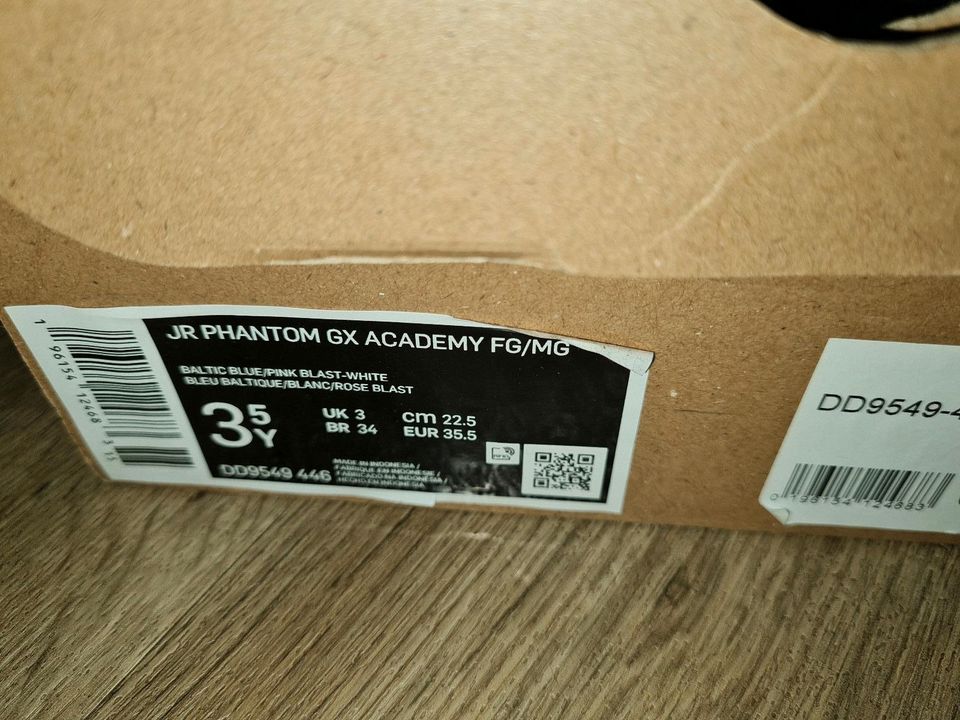 Kinderschuhe fußballschuhe stollen neu gr 35.5 Marke Nike in Naunhof