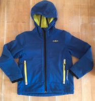 Softshelljacke CMP 128 blau (innen gelb) Kreis Pinneberg - Pinneberg Vorschau