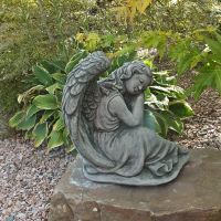 Steinfigur Engel Grabschmuck Nordrhein-Westfalen - Korschenbroich Vorschau