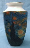 Goebel Porzellan-Vase Artis Orbis Sternennacht Vincent van Gogh Hessen - Groß-Gerau Vorschau