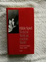 Hilde Spiel - Welche Welt ist meine Welt? Niedersachsen - Ilsede Vorschau