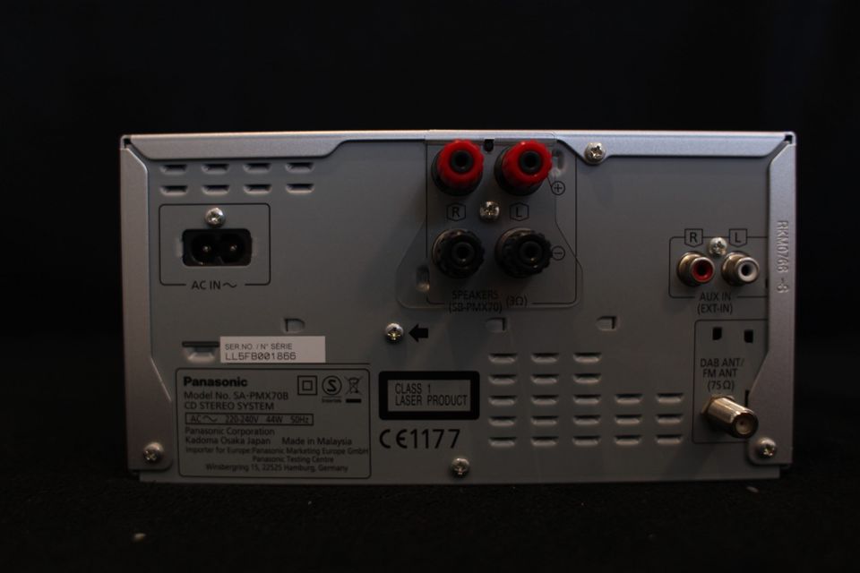 Panasonic Stereoanlage SA-PMX70B in Trossingen