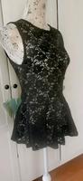 Amisu Bluse Gr. M Tunika Spitze schwarz verspielt transparent Sachsen-Anhalt - Muldestausee Vorschau