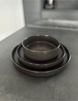 Sia Steingut Tafelset Tellerset 45-teilig Grau/braun Nordrhein-Westfalen - Hiddenhausen Vorschau