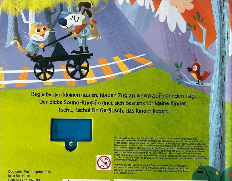 Kinderbuch- Der kleine laute, blaue Zug für Kindern in Düsseldorf