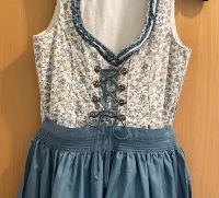 Dirndl DISTLER Gr 42 creme blau Blumen romantisch Niedersachsen - Meinersen Vorschau