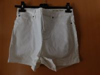 Kurze weiße Hose / Jeans / Shorts High Waist Baden-Württemberg - Korntal-Münchingen Vorschau