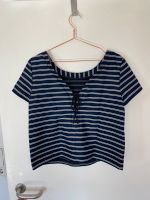 Maritime Bluse Top gestreift Navy Kordel Frankreich zara 40 neuw Dortmund - Hombruch Vorschau