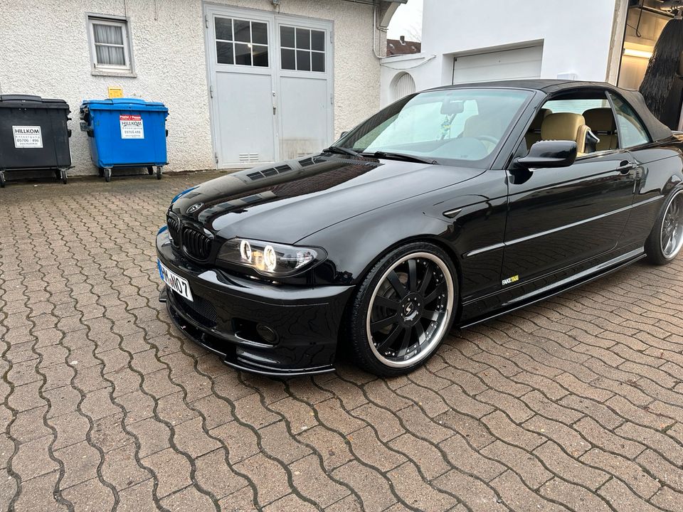 Scheinwerfer E46 Facelift angeleyes schwarz Coupé Cabrio in Nienstädt