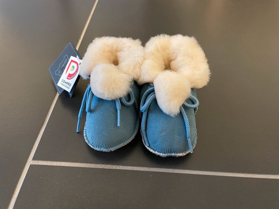 Baby Schuhe Lamm Leder Größe 18 in Mannheim