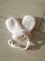 Weiße Baby Handschuhe Wolle für die ganz Kleinen ca 62/68 neu Bayern - Ansbach Vorschau