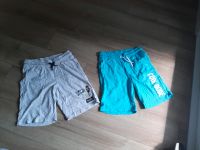 C&A Gr. 128 2 x Sweat Shorts kurze Hose türkis grau top Essen-West - Frohnhausen Vorschau