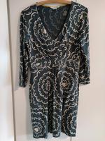 Tolles Kleid, Raffung vorne, blau-weiß, Gr. 40, Boden Bayern - Hirschau Vorschau