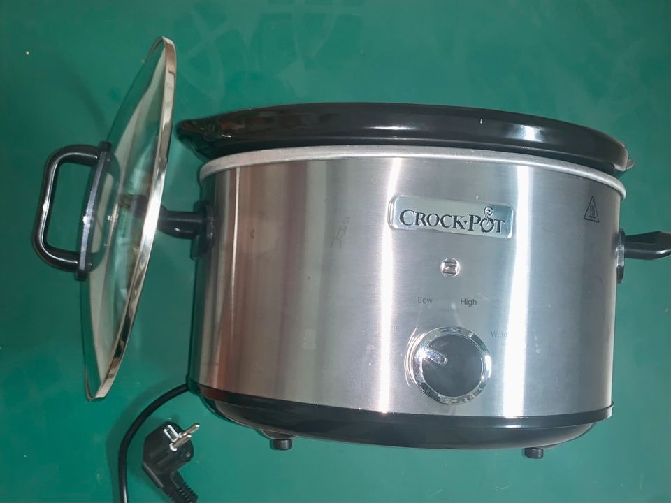 Slowcooker, Schongarer CrockPot CSC025X & "Langsam kocht besser" in Neu-Bamberg