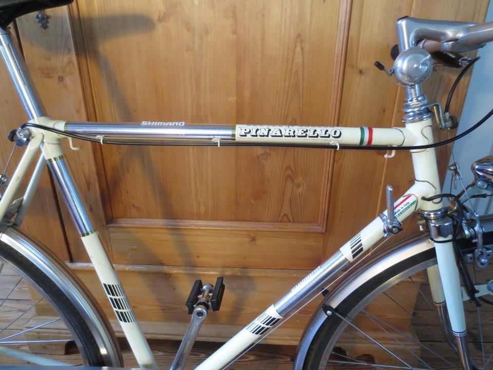 28 PINARELLO Vintage Rennrad Randonneur EROICA Singlespeed RH 56 in Oberursel (Taunus)