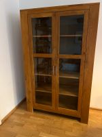 Massivholz Vitrine Vitrinenschrank Akazie 190 cm Hamburg Barmbek - Hamburg Barmbek-Süd  Vorschau