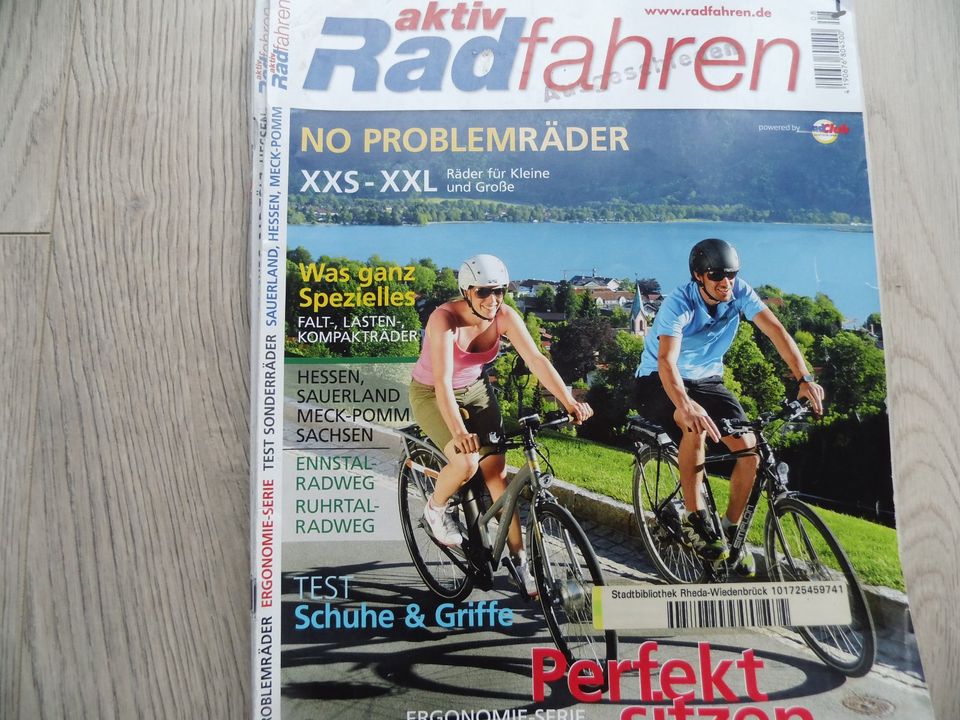 aktiv Rad fahren Radfahren Zeitschriften 2011 Reiseräder Test in Rheda-Wiedenbrück