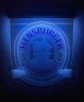 Werbeschild Leuchtreklame Flensburger Pilsener Bier Niedersachsen - Friesoythe Vorschau