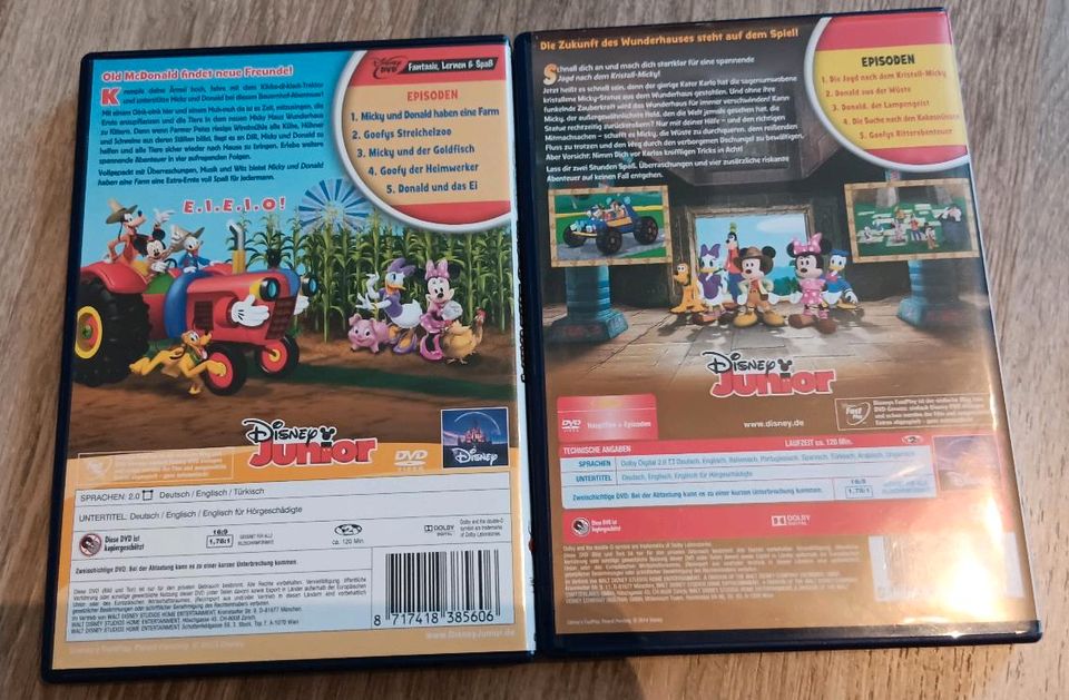 Walt Disney Junior Micky Maus Wunderhaus DVDs Folge 23 und 26 in Werne