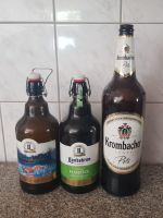 3 L Krombacher & Landskron LEER Flasche Bier Winterhopfen Maibock Brandenburg - Havelaue Vorschau