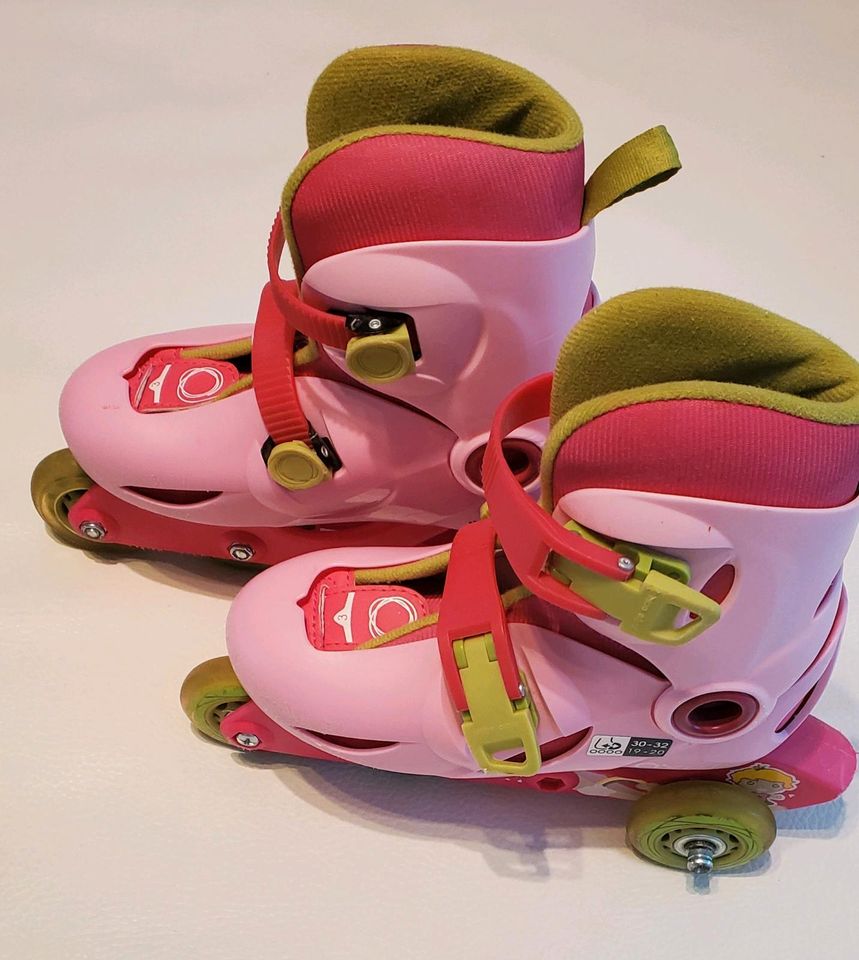 Inline Skates Inliner Rollschuhe 3 in 1 Gr. 30/31/32 pink/rosa in Mönchengladbach