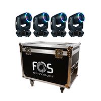 FOS Smart Beam 150W LED Beam Movinghead Tourset mit Case Niedersachsen - Cloppenburg Vorschau