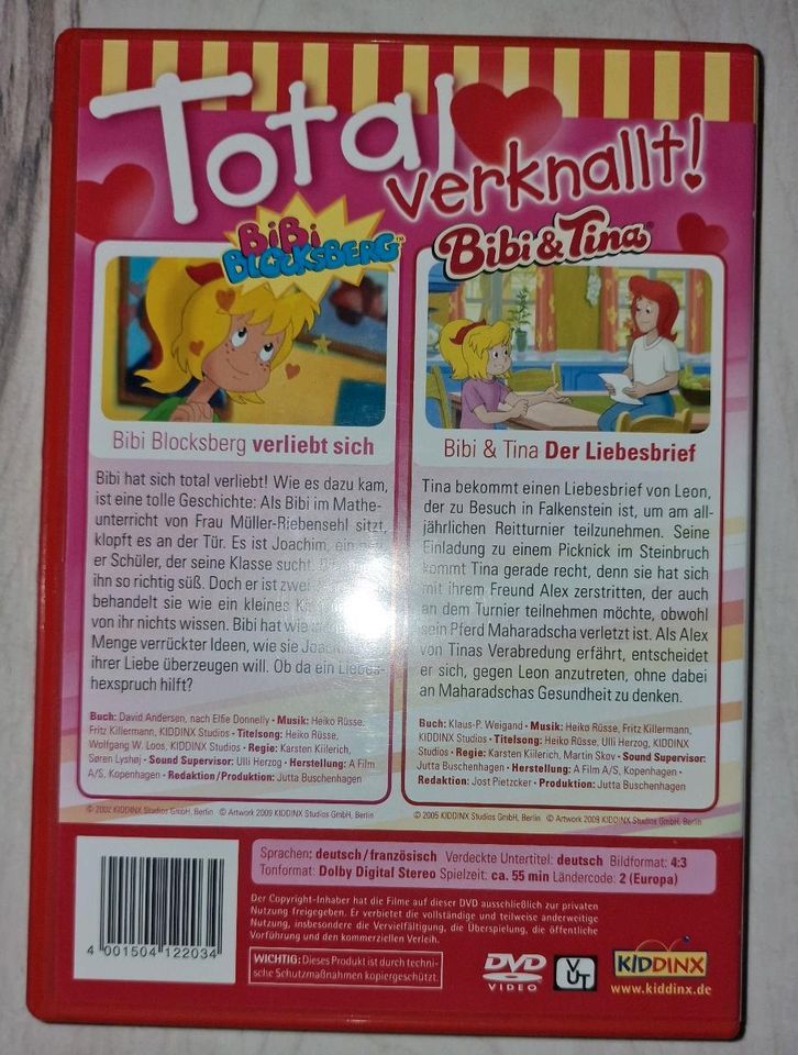 2 DVDs, Bibi und Tina und Bibi Blocksberg in Hochdorf-Assenheim