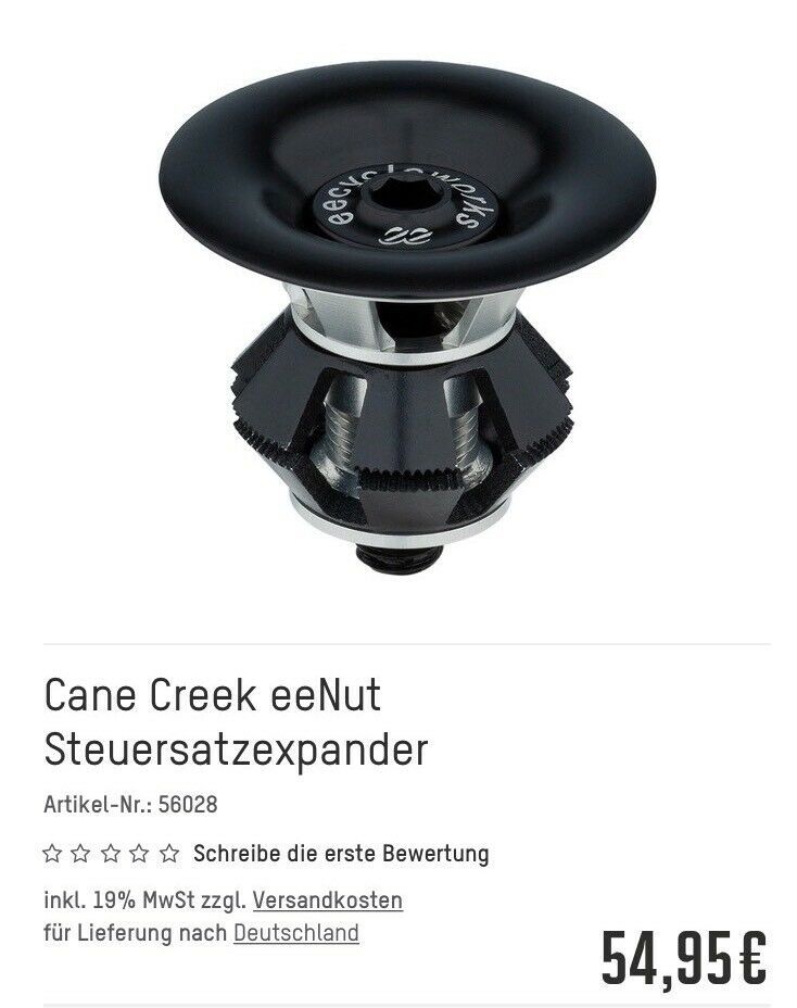 Cane Creek Steuersatz Spanner Kralle Neu Zustand in Höchstberg