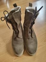 Winter Stiefelette Gr. 40 fraipe Wildleder oliv Bayern - Opfenbach Vorschau
