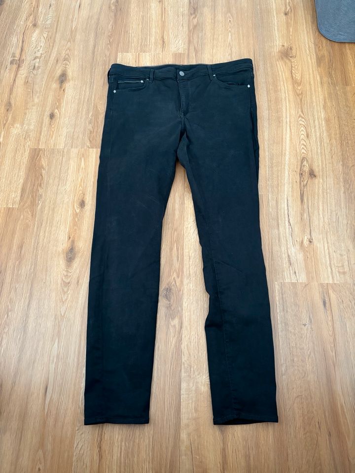 Schwarze Jeans H&M Damen 48 in Dötlingen