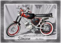Simson S51 -NEUAUFBAU- Elox Edition - Matt Black Carbon Red Elox Roßleben-Wiehe - Wiehe Vorschau