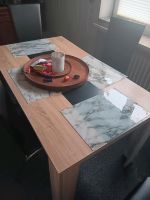 Tisch mit 4 Stühlen Polster lila bezug Bayern - Wehringen Vorschau