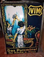 VIM Putzmittel Blechschild 75 x 52 cm Werbung Reklame Vintage Münster (Westfalen) - Gievenbeck Vorschau