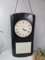 Wanduhr - Uhr im Vintagestil mit Kalender Bayern - Fensterbach Vorschau