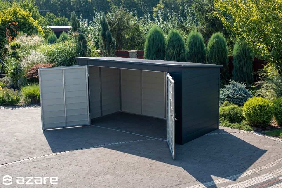 modernes Gartenhaus Metall Geräteschuppen inkl Lieferung & Aufbau in Dortmund