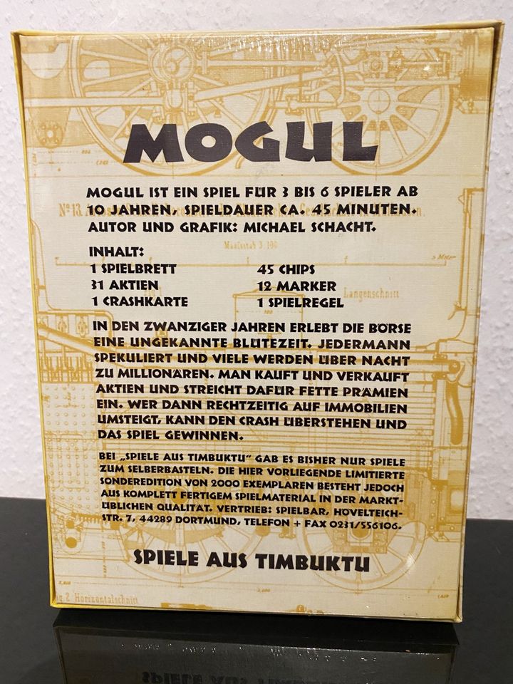 MOGUL * Michael Schacht * Spiele aus Timbuktu in Bad Kreuznach