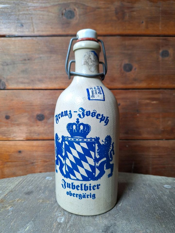Steingutflasche / Krug Franz-Josef Jubelbier in Hamm