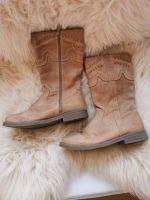 Stiefel Leder beige Gr. 40 Nordrhein-Westfalen - Herne Vorschau