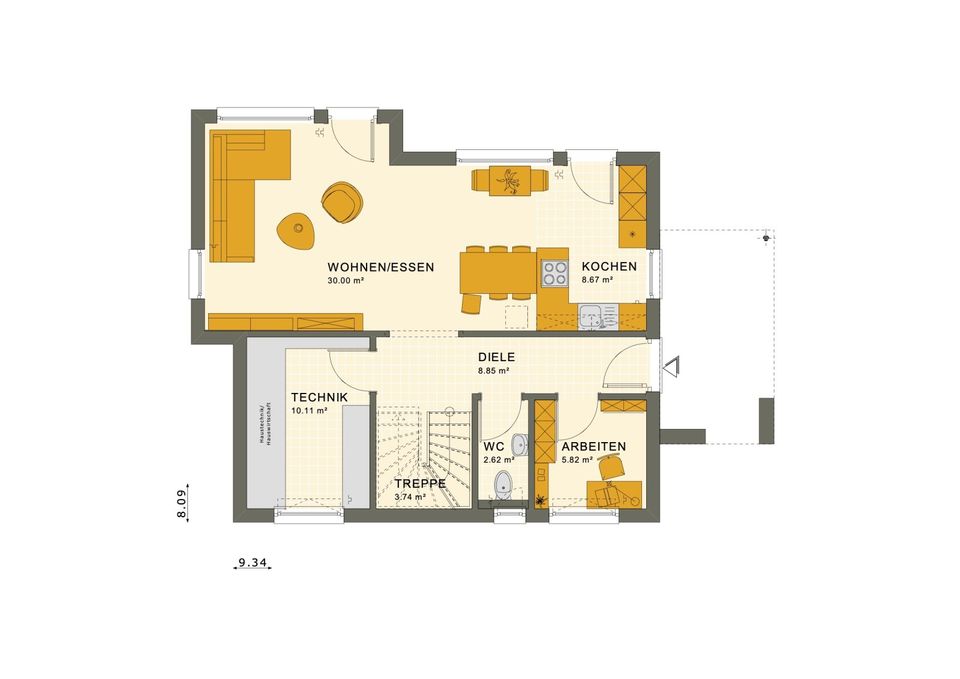 Dank Förderung und Hausbank mit LivingHaus - Niedrige Monatsrate ab 1630EUR möglich! in Kammeltal