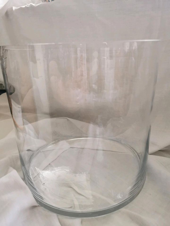 Vase Glas Zylinder 25 cm in Ostbevern
