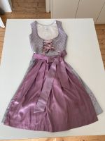 Edelnice Midi Dirndl silber grau rosé lila Gr. 38 Nordrhein-Westfalen - Hagen Vorschau